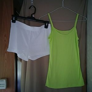 Girls short and tank set. Nwot
